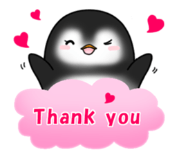 Penguin with 40 emotion or pattern sticker #7222666