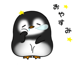 Penguin with 40 emotion or pattern sticker #7222675