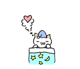 Japan Sticker KimamaNeko 8 sticker #7223259