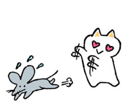 Japan Sticker KimamaNeko 8 sticker #7223276