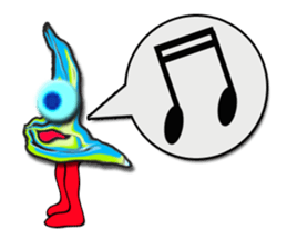 twinkle monster7 BIG sticker #7223433