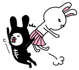 Aidorusentai usagi sticker #7223448