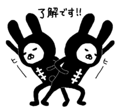 Aidorusentai usagi sticker #7223451