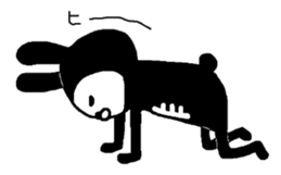 Aidorusentai usagi sticker #7223461