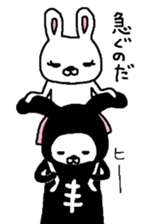 Aidorusentai usagi sticker #7223467