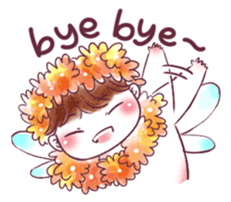Flower Fairy GuGu - English Ver. sticker #7223483