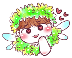 Flower Fairy GuGu - English Ver. sticker #7223485