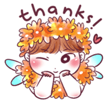 Flower Fairy GuGu - English Ver. sticker #7223493
