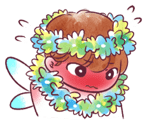 Flower Fairy GuGu - English Ver. sticker #7223494