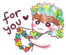 Flower Fairy GuGu - English Ver. sticker #7223512