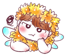 Flower Fairy GuGu - English Ver. sticker #7223513
