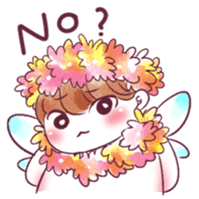 Flower Fairy GuGu - English Ver. sticker #7223514