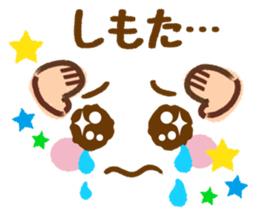 Emoticons and messages Kansai dialect sticker #7223770