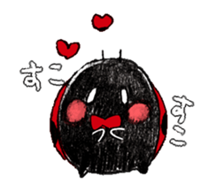 Good friend sticker of ladybug. sticker #7224000