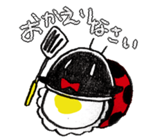 Good friend sticker of ladybug. sticker #7224017