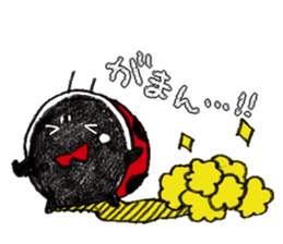 Good friend sticker of ladybug. sticker #7224020