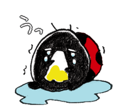 Good friend sticker of ladybug. sticker #7224029