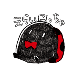 Good friend sticker of ladybug. sticker #7224030