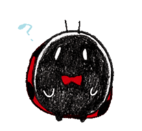 Good friend sticker of ladybug. sticker #7224034