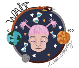 STARRY Lovely planet sticker #7224644