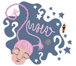STARRY Lovely planet sticker #7224649