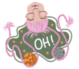 STARRY Lovely planet sticker #7224656