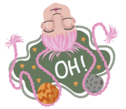 STARRY Lovely planet sticker #7224656