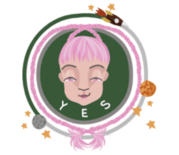 STARRY Lovely planet sticker #7224658