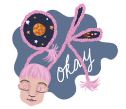 STARRY Lovely planet sticker #7224659