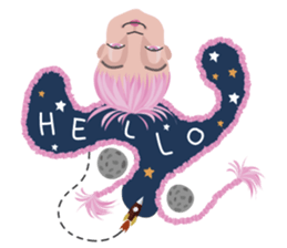 STARRY Lovely planet sticker #7224661