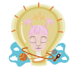 STARRY Lovely planet sticker #7224664