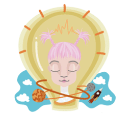 STARRY Lovely planet sticker #7224664