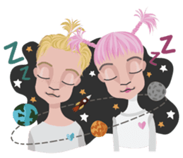 STARRY Lovely planet sticker #7224666