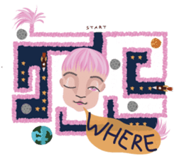 STARRY Lovely planet sticker #7224669