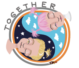 STARRY Lovely planet sticker #7224671