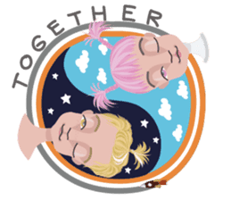 STARRY Lovely planet sticker #7224671