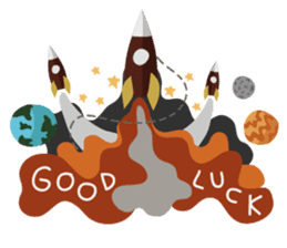 STARRY Lovely planet sticker #7224673