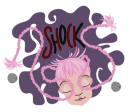 STARRY Lovely planet sticker #7224676