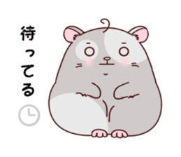 Hamster with 40 emotion or pattern sticker #7224815