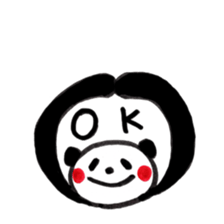 cute pandakun sticker #7225287