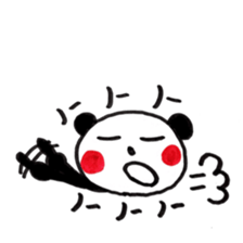 cute pandakun sticker #7225289