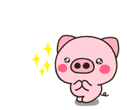pig heart 21 sticker #7225363