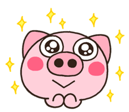 pig heart 21 sticker #7225364