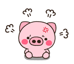 pig heart 21 sticker #7225395