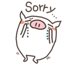 Jane pig Ginseng (Life) sticker #7225446