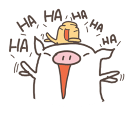 Jane pig Ginseng (Life) sticker #7225448