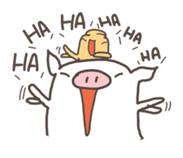 Jane pig Ginseng (Life) sticker #7225448