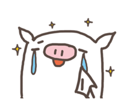 Jane pig Ginseng (Life) sticker #7225452