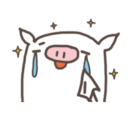 Jane pig Ginseng (Life) sticker #7225452