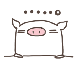 Jane pig Ginseng (Life) sticker #7225455